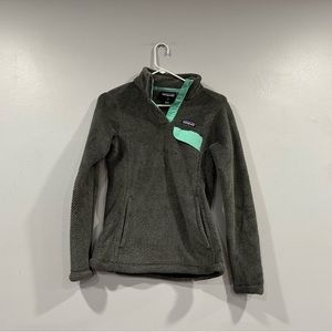 Patagonia Re-Tool T-Snap Fleece Pullover Polartec Thermal Pro Womens Jacket XS